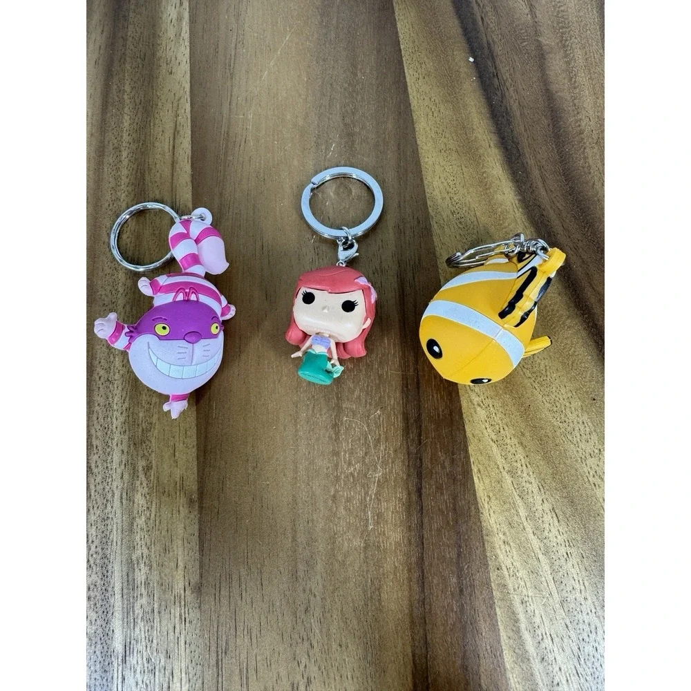 Lot Of 3 Disney/Pixar /Funko KeyChains